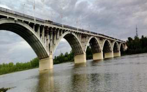 Коммунальный мост, г. Бийск